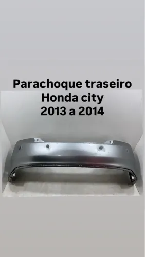 Parachoque traseiro Honda city 2013 2014 original 