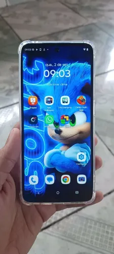 Celular Samsung M53 5g de 128 gb novinho funcionando perfeitamente