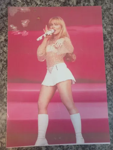 Quadro da cantora pop Sabrina Carpenter