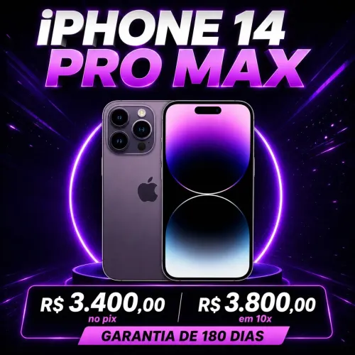 iPhone 14 ProMax - 3 meses de garantia 