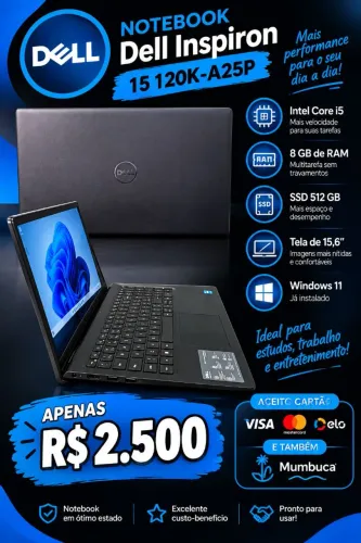 Notebook Dell inspiron