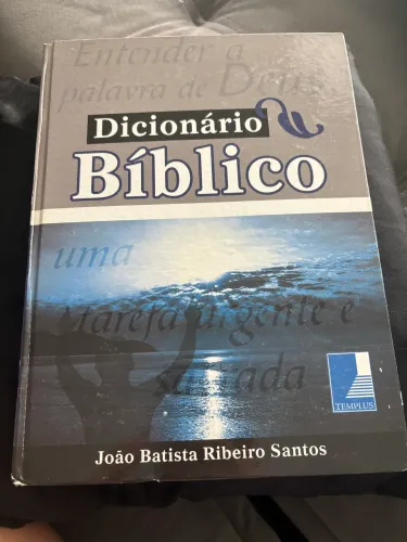 Livro Dicionário Bíblico 