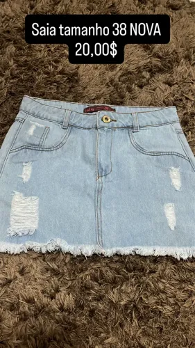 Saia jeans nova