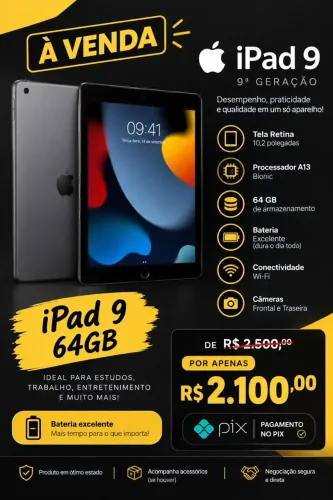 Ipad 9 64GB