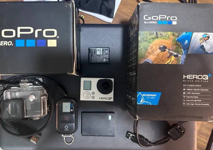 GoPro HERO3+ e acessórios