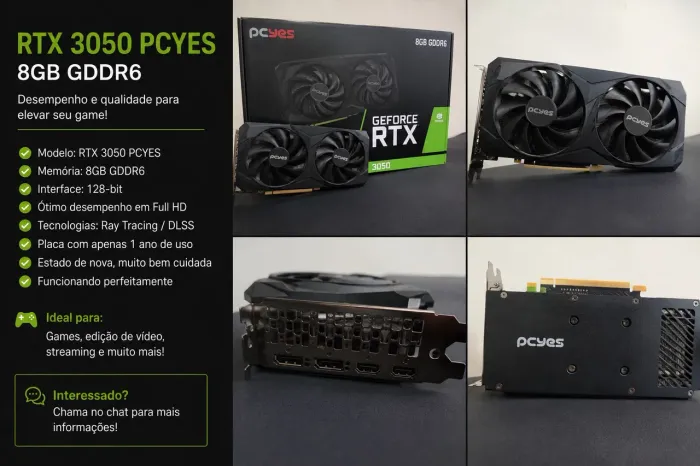 Rtx 3050 8g Pcyes