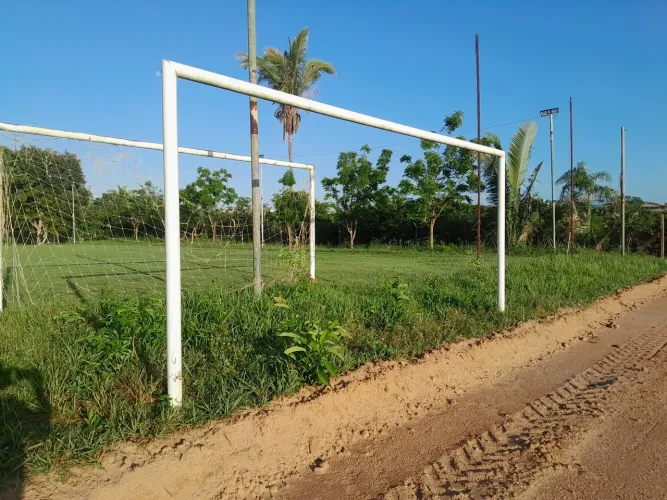 Vendo trave em tubo galvanizado 5m