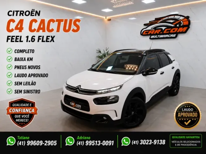 Citroen C4 Cactus Feel 1.6 16V Flex Aut. 2022