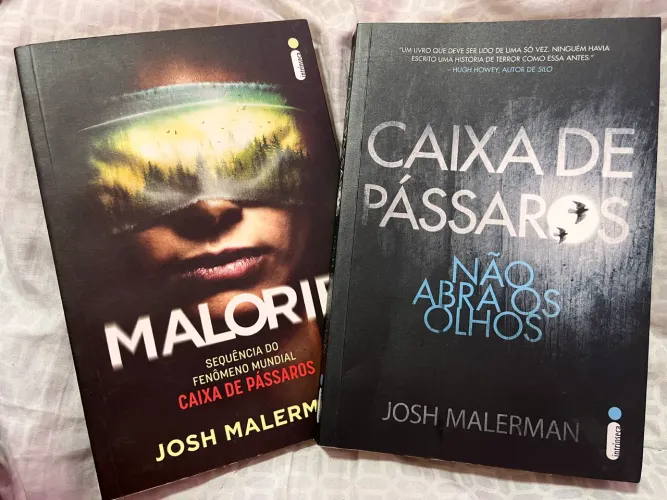 Kit de livros Caixa de Pássaros