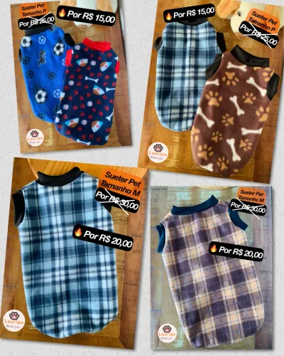 Roupas Pet