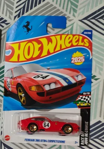 Hotwheels Ferrari 365 GTB vermelha