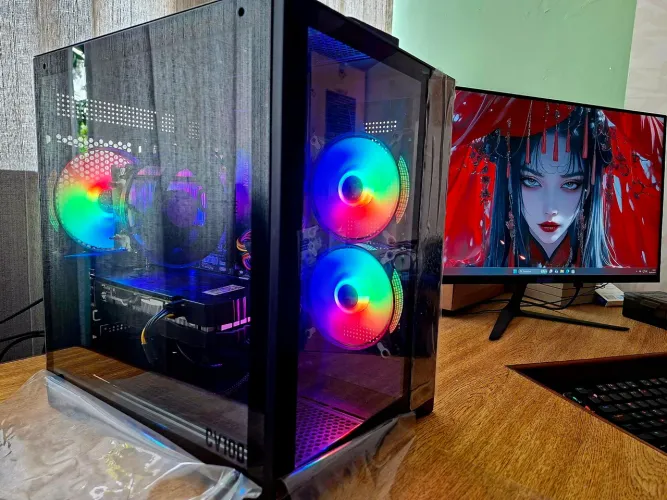 PC GAMER RYZEN 5 5500 NOVO (ACEITO TROCA)