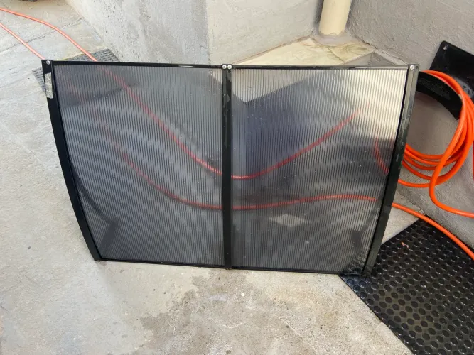 Toldo policarbonato
