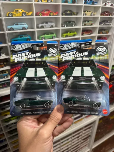 Hot Wheels Silver Séries Fast & Furious Dream Lineup - 1967 Custom Mustang