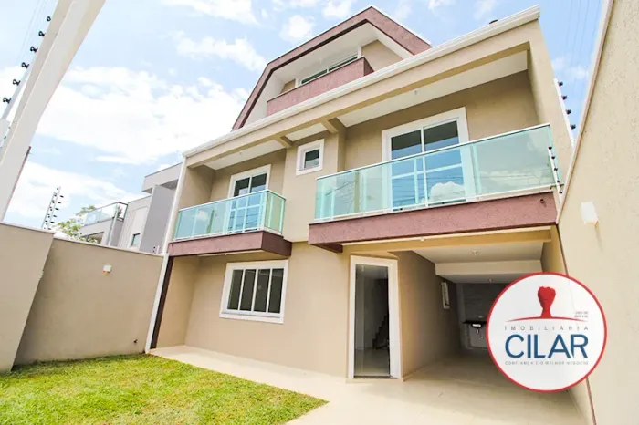 Imobiliária Cilar Vende Sobrado 3 Quartos no Santa Felicidade com 192,35m², Ref. 100967.00