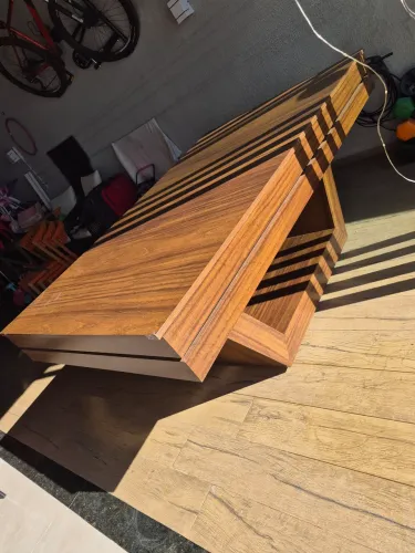 Mesa de Jantar e Bilhar 3 em 1