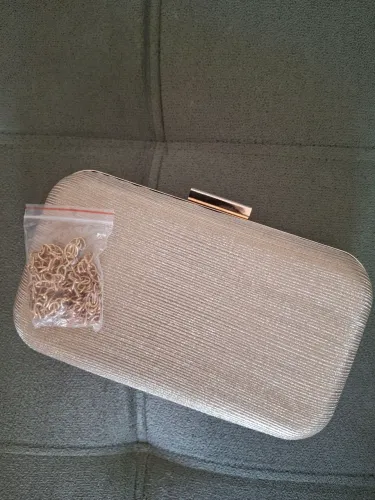 Bolsa Clutch Festa, Bolsa de Noite para Casamento/Formatura (nova)