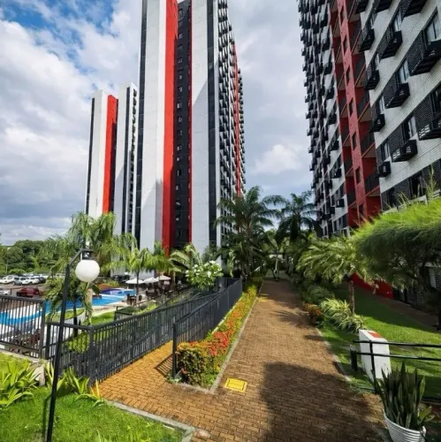 Apartamento com 2 quartos, suíte, varanda e lazer completo no Fit Jardim Botânico, no trad