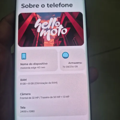 Moto edge 40 neo 256gb 8ram
