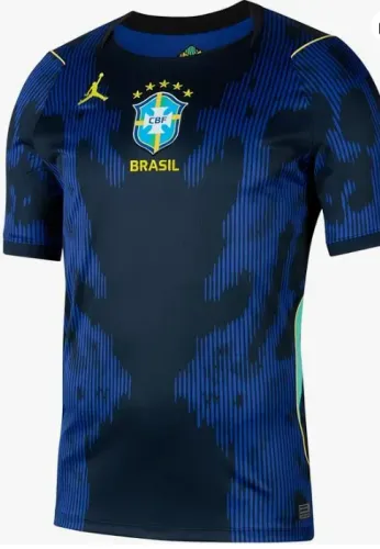 CAMISA AZUL BRASIL TAILANDESA