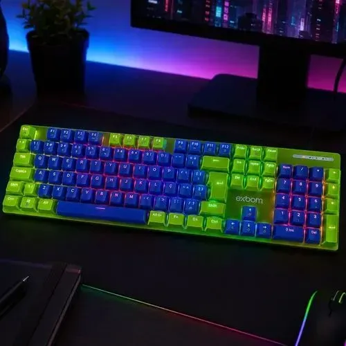 TECLADO C/FIO MECANICO REF: BK-G502