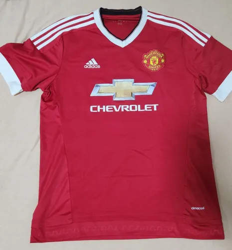 Camisa Manchester United Adidas 2015/16 Original G - Red Devils - Colecionador