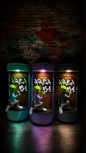 Luminária área 51