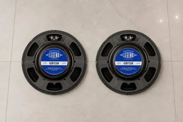 Par De Alto-falante Eminence Gb128 - 8ohms
