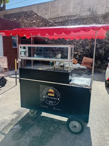 OCarrinho de lanche 