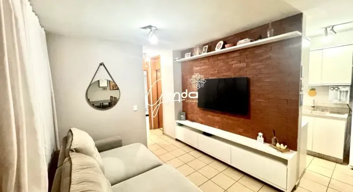 Recanto Praças: Apartamento térreo 2 quartos em Condomínio Fechado, setor Negrão de Lima