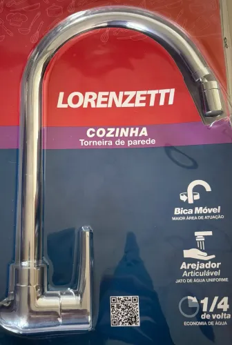 Torneira cozinha lorenzete