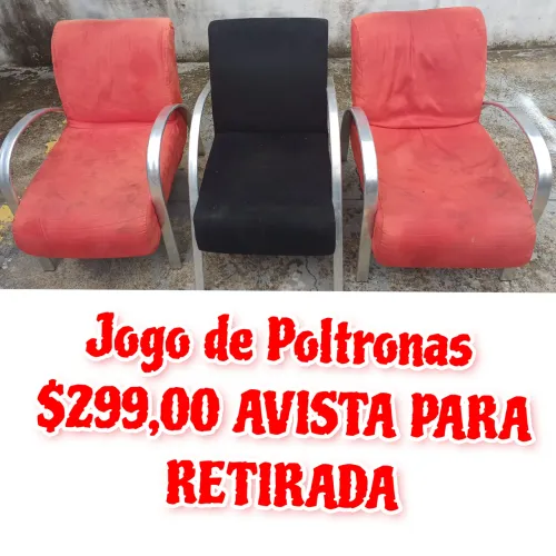Jogo de poltronas 