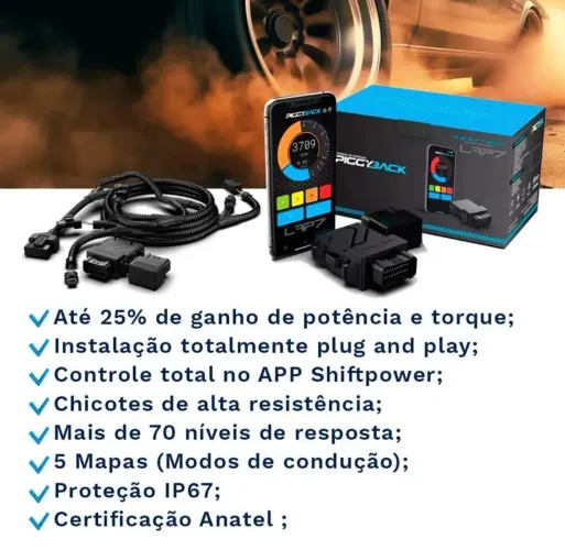 Módulo De Potência Piggyback Up 15 Até 21 Motor 1.0 Tsi