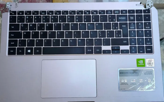 Teclado Notebook Samsung Book X50 com touchpad