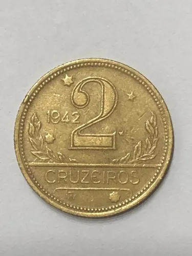 Moeda de 2 cruzeiros - 1942