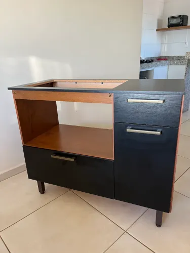 Armário para cooktop