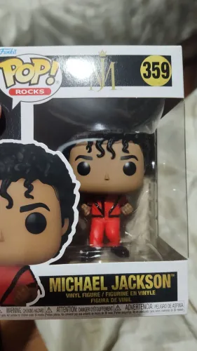 Funko pop Thriller Michael Jackson 359-boneco-cd-bad-