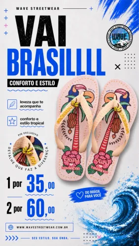 Chinelo Premium em Palmas ? 1 por R$35 / 2 por R$60