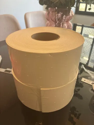 2 rolos de Fita EVA Branca 10cm - Total 20 metros