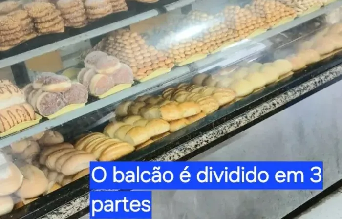Balcão  para mercados e padarias 2,000 mil