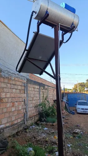 Aquecedor solar para chuveiro eletrico
