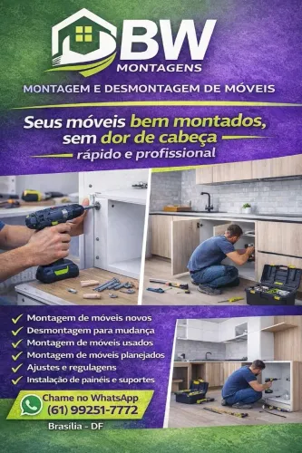 Montador de moveis! Em geral