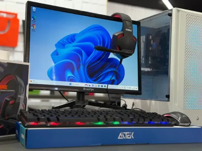 PC GAMER COMPLETO i5 + PLACA DE VÍDEO DEDICADA + KIT GAMER