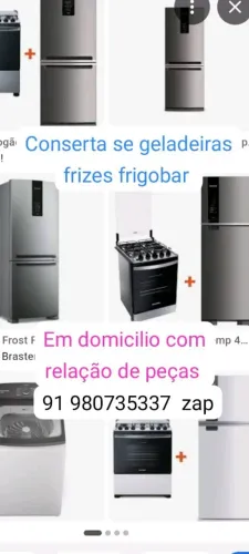 Conserta se geladeiras frigobar frizes 