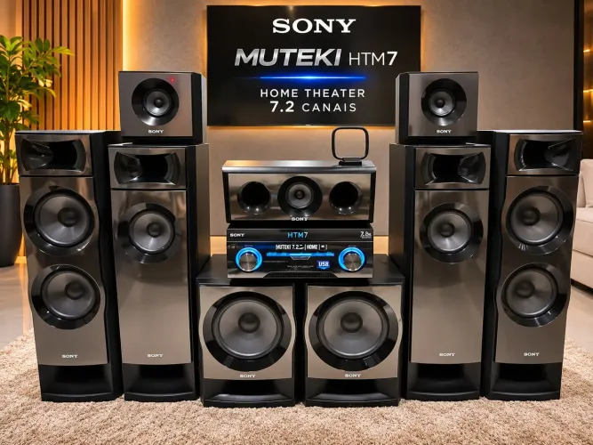 Home Theater Sony Muteki 7.2 Hdmi Usb Channel 2012 Rms