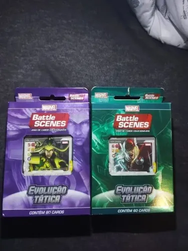Marvel Battle Scenes Força Suprema e Ilusão Sombria