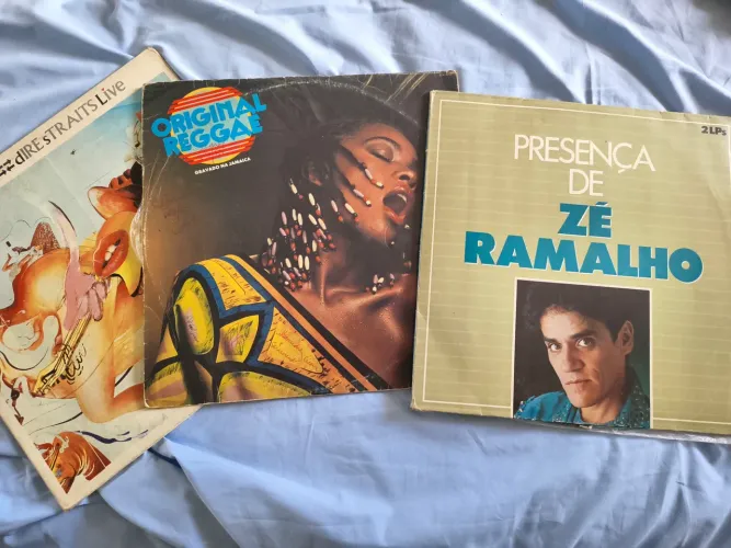 Coleção de CDs e Vinis variados e raros