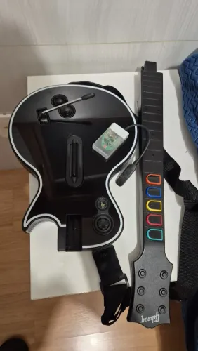 Guitarra Guitar Hero 3 PS3 Les Paul + Receptor Funcionando