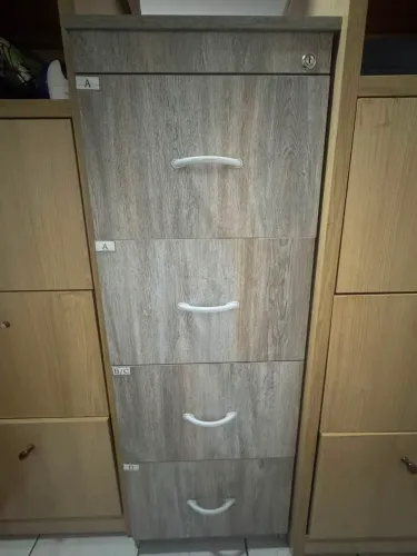 Arquivo MDF 4 gavetas 