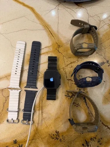 Apple watch ultra 2 black bateria 100% + Pulseiras